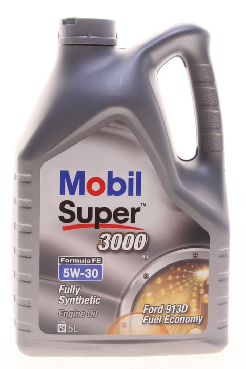 Олива моторна Mobil Super 3000 X1 5W-30 Formula FE (Каністра 5л)